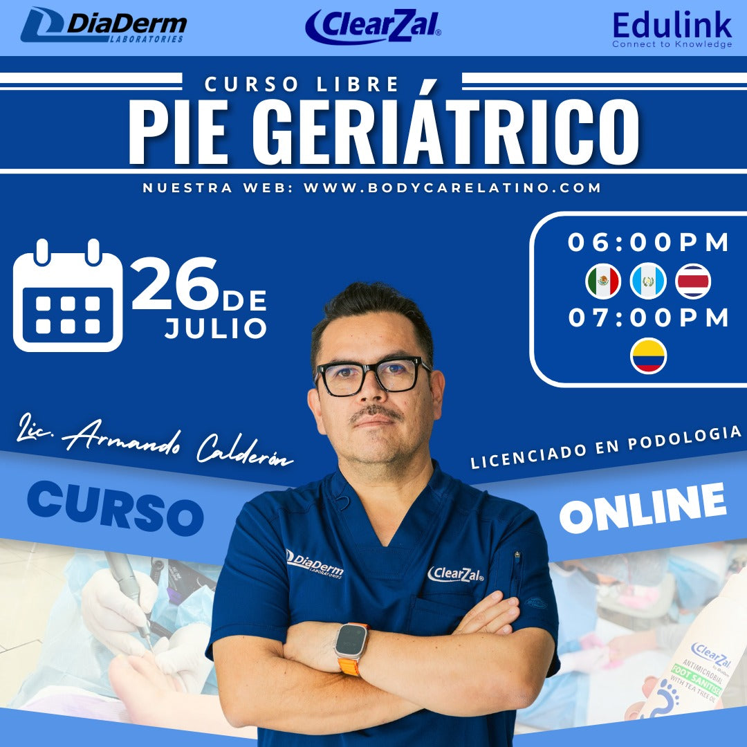 Curso libre "Pie Geriátrico" - ONLINE
