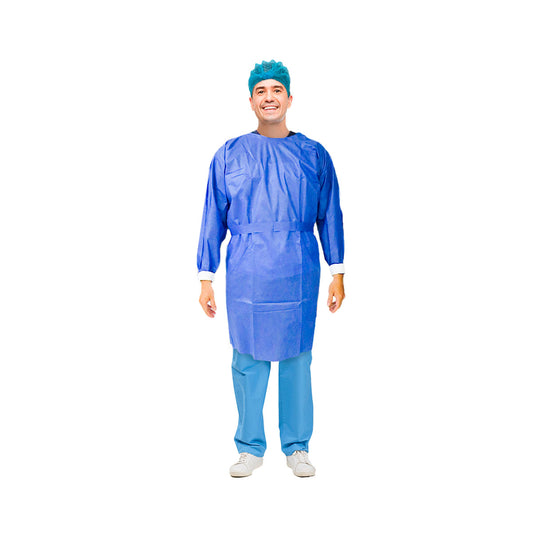 Clay Bata Médico Puño RIB Impermeable (10 Unidades)