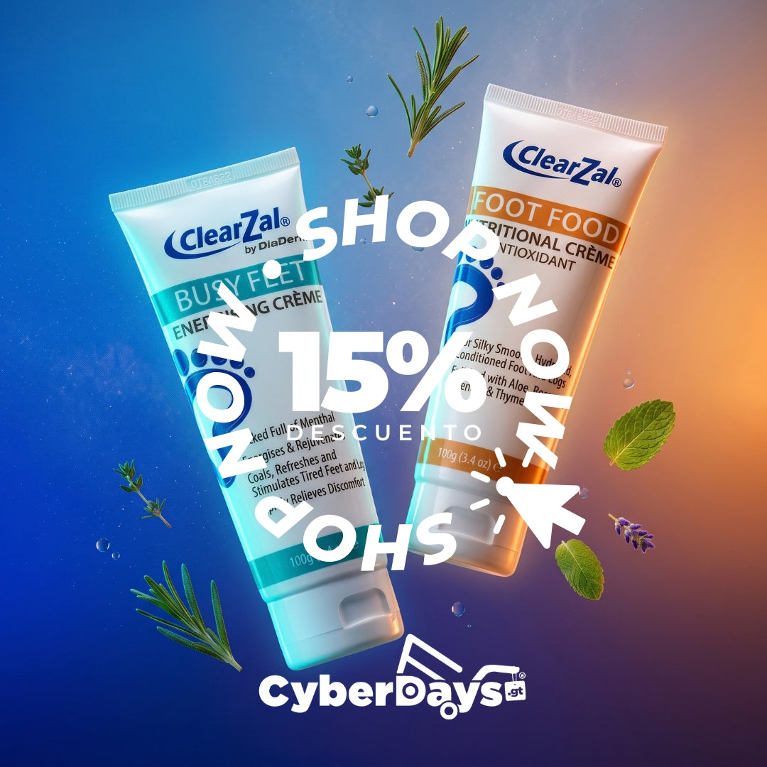 ClearZal Crema para Pies Cansados y Crema Nutricional - Cyberdays