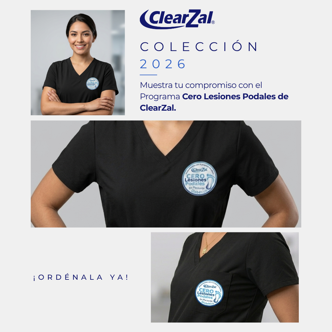 Uniforme Profesional ClearZal® – Cero Lesiones Podales | Colección 2026 - Negro