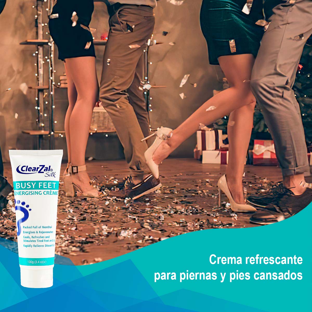ClearZal Crema para Pies Cansados