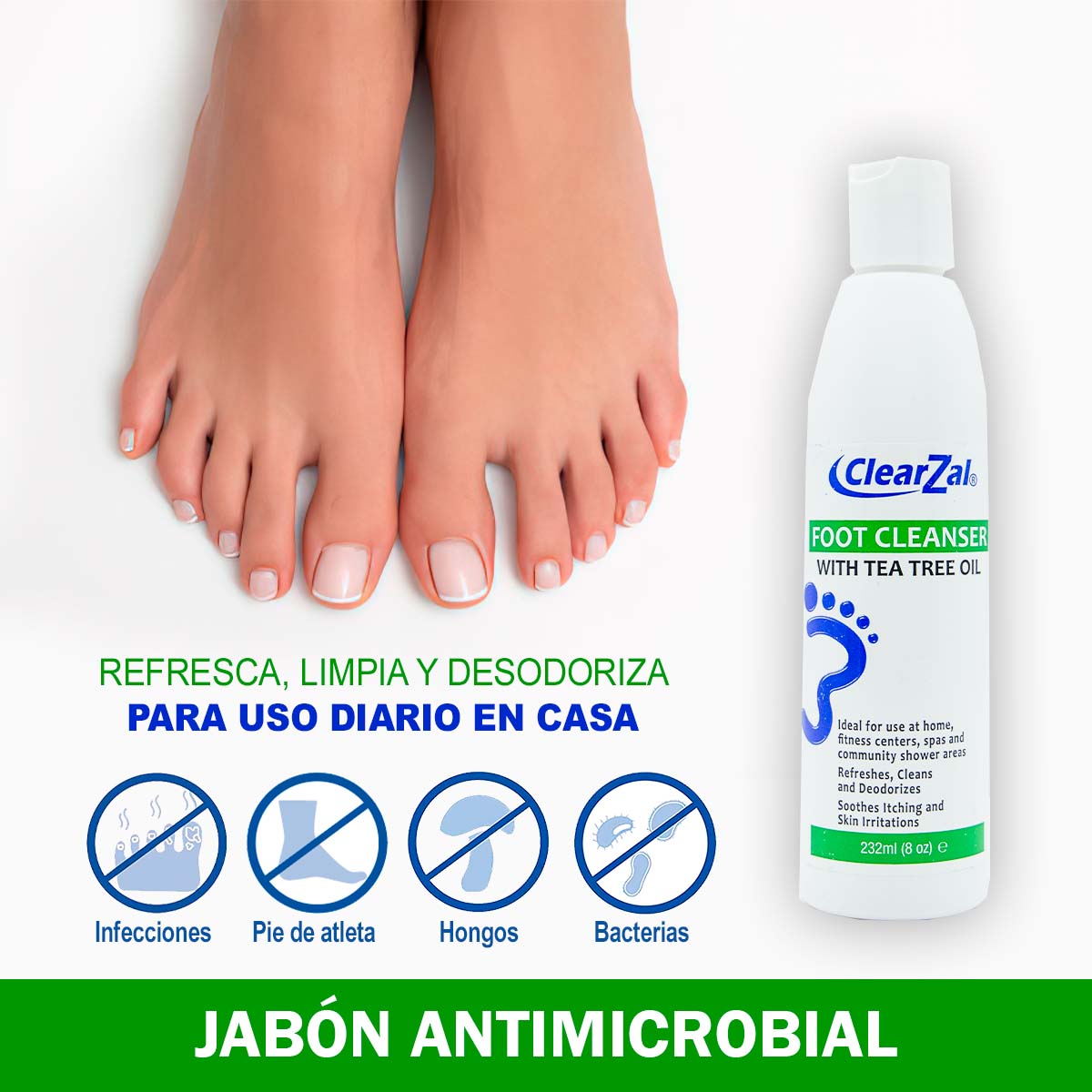 ClearZal Jabón Antimicrobial